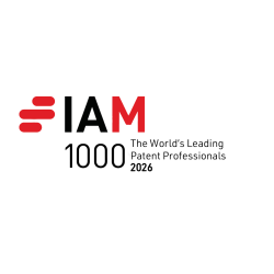 IAM 1000 - The World's Leading Patent Professonals 2026 Logo IAM 1000 - The World's Leading Patent Professonals 2026 Logo